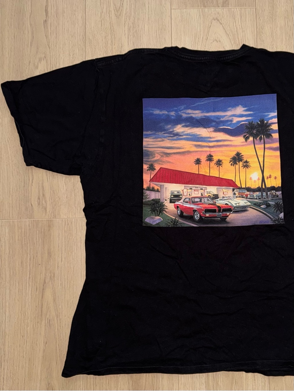 IN-N-OUT Black Short Sleeve Logo Tee - Picture 3 of 4